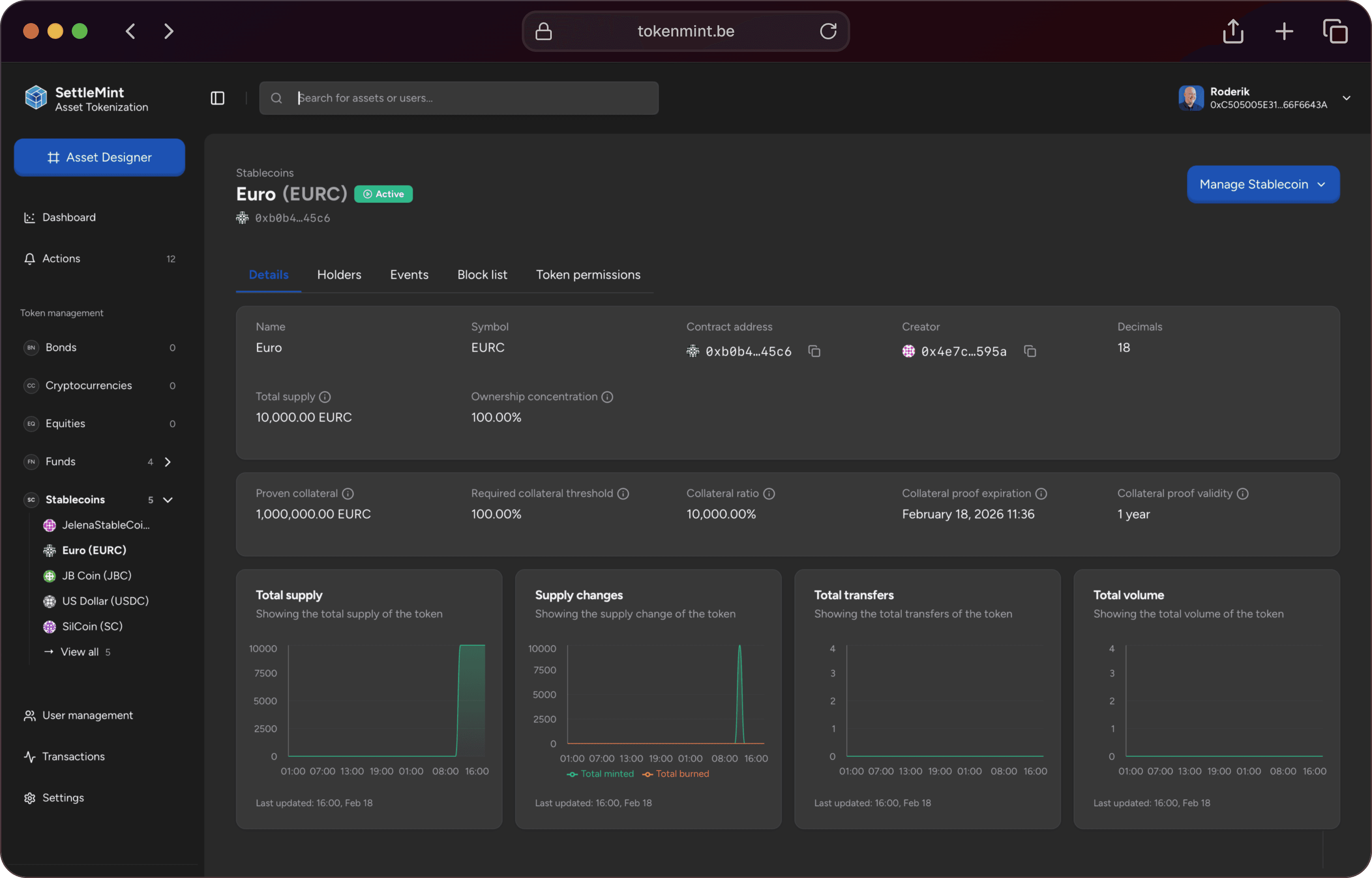 Dashboard preview